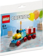 LEGO 30642 CREATOR - NARODENINOVÝ VLAK POLYBAG