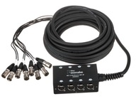 15 m viacžilový XLR kábel Stagebox