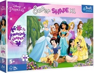 PUZZZLE 104 KUSOV. SUPER TVARY XL DISNEY PRINCEZNÉ