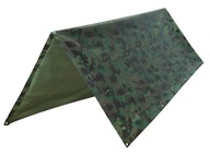 TARP Tarp Survival 3x2m pre kemping Mil-Tec Moro Camo Woodland