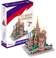 3D PUZZLE ST VASIL'S CATHEDRAL CUBIC FUN 92 ks