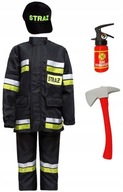 Outfit Set Polish FIREMAN + DOPLNKY 110/120cm