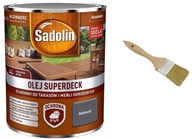 SADOLIN SUPERDECK olej, antracit, 5l + ZDARMA