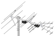 Anténny komplet Dipol 28/5-12/21-69 H/V DVB-T MUX8