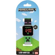 MINECRAFT CREEPER LED digitálne hodinky