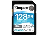 KINGSTON Canvas Go! Plus SDXC 128GB