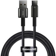 1m Baseus Tungsten Gold USB USB-C 66W 6A QC kábel