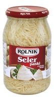 Rolnik Zelerové pásiky nakrájané v octovej marináde 900 ml