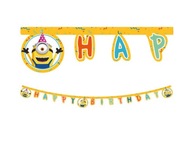 Happy Birthday Minions narodeninový banner