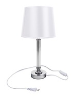 Biela nočná lampa do glamour detskej izby