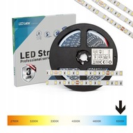 LED pásik PRO 300 5630 SMD 12W 6000K 12V veľmi studená