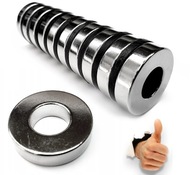 NEODYMOVÝ PRSTEŇOVÝ MAGNET 28-13x7 mm 10 KS