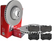 KOTÚČOVÉ PODLOŽKY BREMBO PREDNÉ MERCEDES C W205 330MM