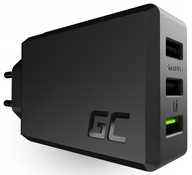 RÝCHLA SIEŤOVÁ NABÍJAČKA 3x USB 30W QC 3.0