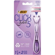 Bic Click Soleil 5 Dámsky holiaci strojček, 2 kazety