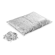 Umelé snehové konfety papierové snehové vločky - Biele