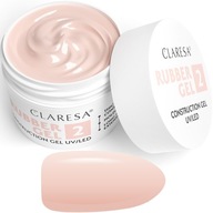 Claresa Rubber Gel Rubber Construction Gel 2 teplý svetloružový 45g