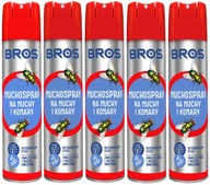 5x MUCHY SPREJ KOMÁRE PROTI HMYZU MUCHOSPRAY BROS 400ml