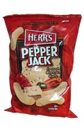 HERR'S PEPPER JACK CHEESE CURLS 156G XXL