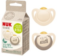 NUK CALMING LATEX cumlík FOR NATURE 18m+