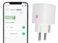 ELEKTRICKÁ ZÁSUVKA WIFI KONTAKT SMART ZÁSTRČKA OVLÁDANÁ TELEFÓNOM 230V