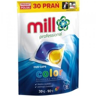 MILL PROFF LAUNDRY CAPSULES FARBA 30P TAŠKA