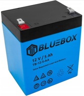 AGM BATÉRIA 12V 5Ah BLUEBOX VRLA VÝKONNÝ UPS Auto