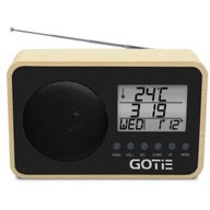 RÁDIOBUDÍK GOTIE GRA110C FM AUX TEPLOTA