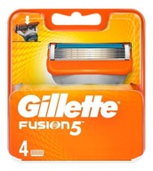 Gillette Fusion Náplne do žiletky 4 ks.