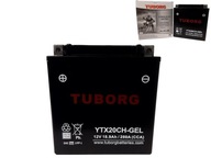 BATÉRIA TUBORG AGM YTX20CH-GEL 12V 18,9Ah 280A