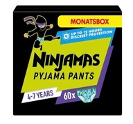 Pampers Ninjamas Pants Nohavicové plienky 17-30 kg 60 ks.