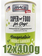 Mac's - Super Food Mono sensitive - RABBIT 12x400g