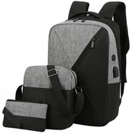 3v1 turistický set BACKPACK+TAŠKA+STENA unisex