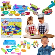 PLAY DOH sušienky MODELINA plastelína KUCHYŇSKÁ kuchynka SÚPRAVA PUKOROV 14V1