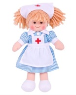 Hračky Nancy Cuddly Nurse Doll Bigjigs