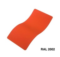 RAL 2002 polyesterový práškový lak s hladkým leskom