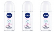 Nivea Fresh Flower Deodorant roll-on 3x50ml