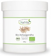 Natvita Ashwagandha BIO mletá 500g