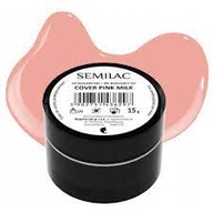 Semilac Cover Building Gel Pink Milk 15g