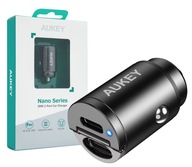 AUKEY CC-A4 MINI NABÍJAČKA DO AUTO 2xUSB-C 30W