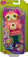 Polly Pocket Sloth Doll Otvorte a otočte