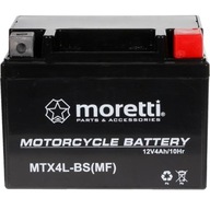 GÉLOVÁ BATÉRIA MORETTI YTX4L-BS/MTX4L-BS