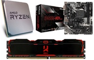 AMD Ryzen 3 1200 + ASRock B450M-HDV + 8 GB RAM