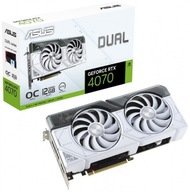 ASUS GeForce RTX 4070 DUAL OC WHITE 12 GB DLSS 3