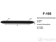 OCHRANNÉ KRYTY NA BOČNÚ STRANU NÁRAZNÍKA F-105