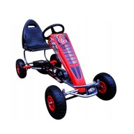 PEDAL GO KART RUČNÁ BRZDA NAFUKOVACIE KOLESÁ G5