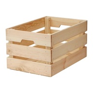 IKEA KNAGGLIG Box borovica 46x31x25 cm