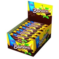 35x 25g FIGARO banán v čokoláde KARTÓN + oblátky