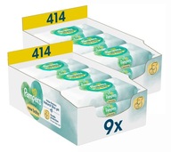 Pampers Harmonie New Baby vlhčené obrúsky 2 x 414 ks