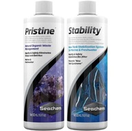 Set Bacteria Seachem Stability Pristine 2x500ml